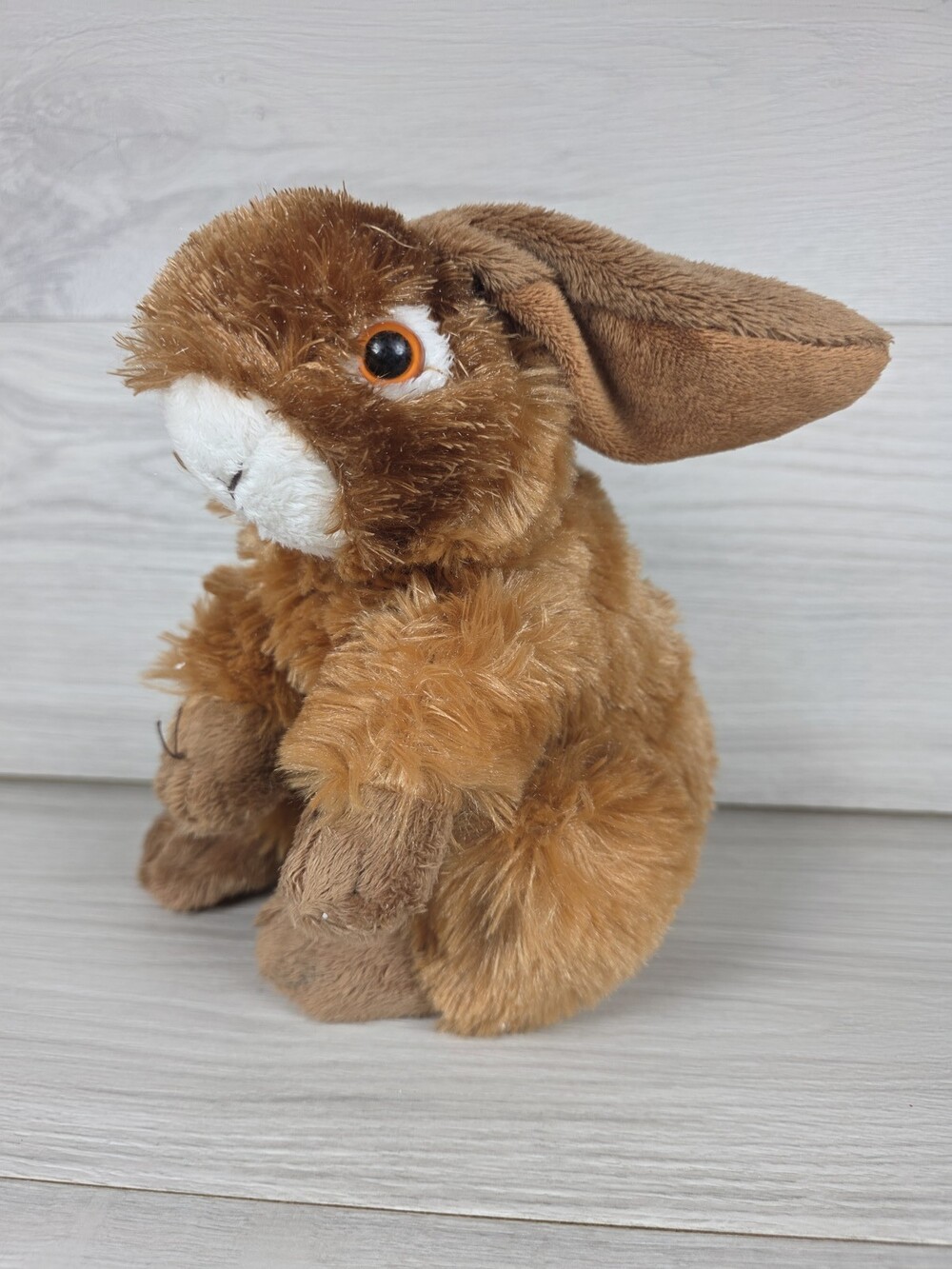 Fukai Industrial Company Plush Rabbit Brown 8" Woodland Easter Bunny SU45